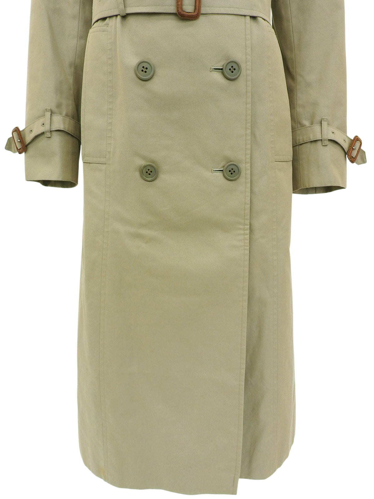 Nova Check Lining Trench Coat Khaki