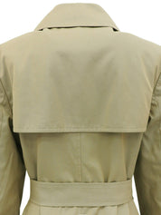 Nova Check Lining Trench Coat Khaki