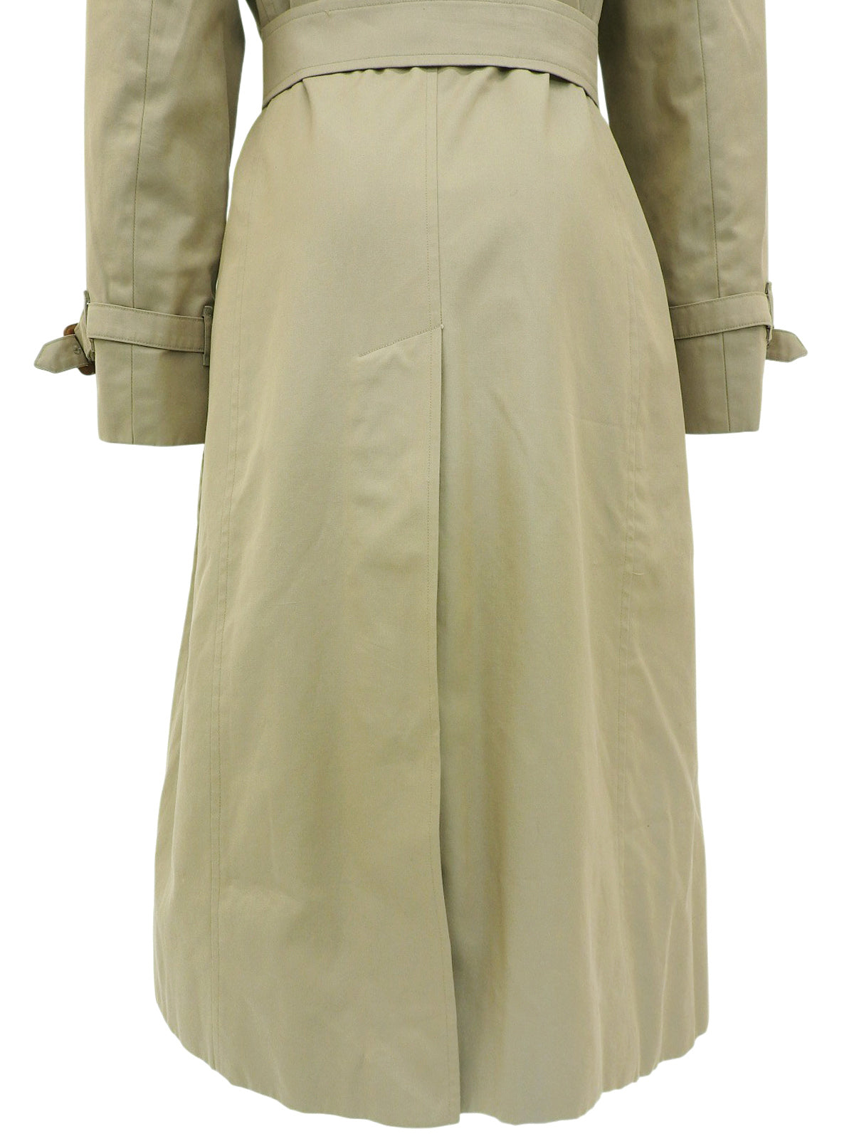Nova Check Lining Trench Coat Khaki