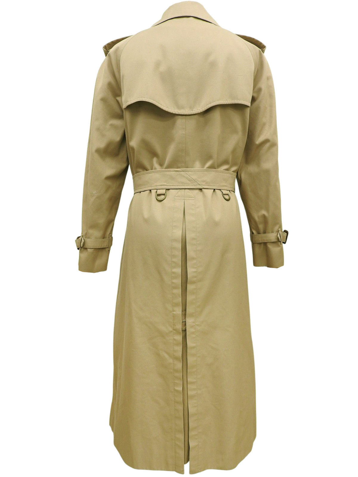 Nova Check Lining Trench Coat in Beige