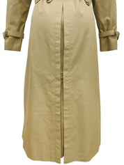 Nova Check Lining Trench Coat in Beige