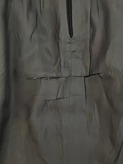 バイカラーロゴボタンセットアップ グレー/ブラック