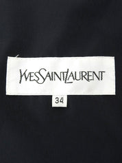 Flare Sleeve A-Line Coat in Black