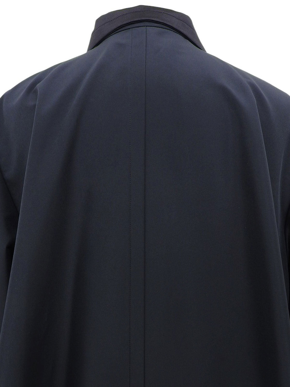 Flare Sleeve A-Line Coat in Black