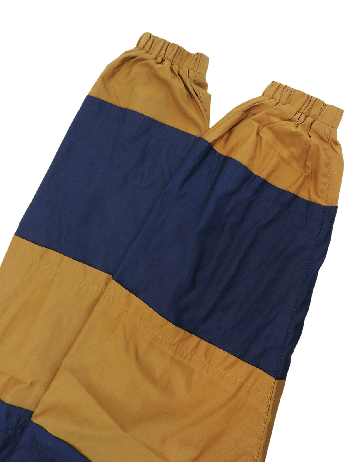Boater Pattern Blouson #M Blue/Brown