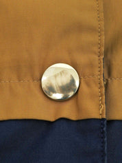 Boater Pattern Blouson #M Blue/Brown