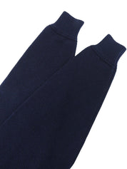 ウールロゴセーター ネイビー