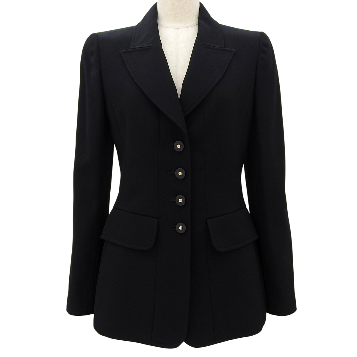 1997 Logo Button Jacket #36 Black
