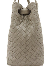 イントレチャートハンドバッグ グレージュ