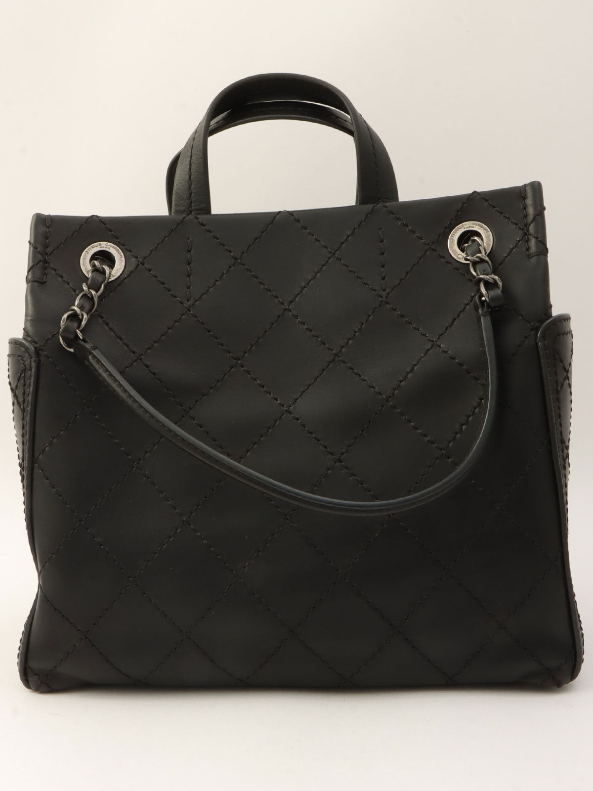 Wild Stitch 2-Way Tote Bag, Black, manufactured around 2015