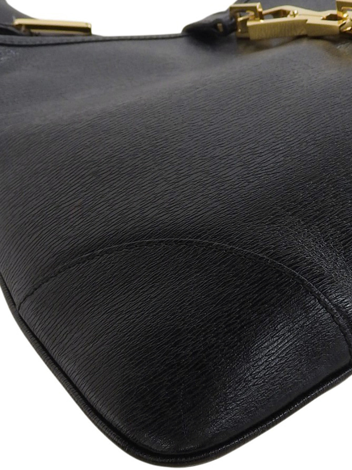 ジャッキーバンブーワンショルダーバッグ ブラック