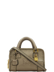 マイクロミニアマソナ2wayバッグ シャンパンゴールド