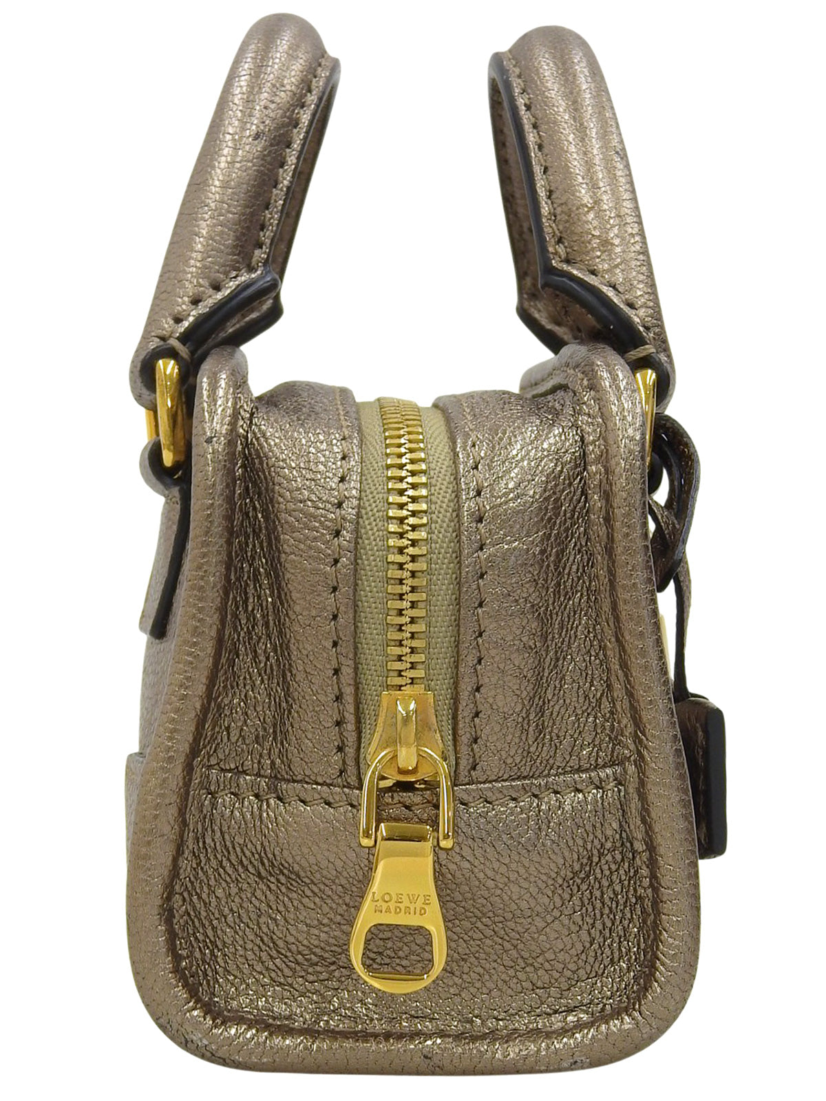 マイクロミニアマソナ2wayバッグ シャンパンゴールド