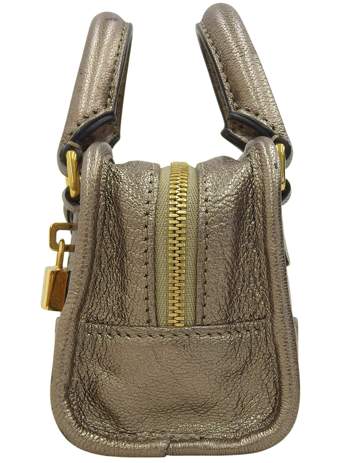 マイクロミニアマソナ2wayバッグ シャンパンゴールド