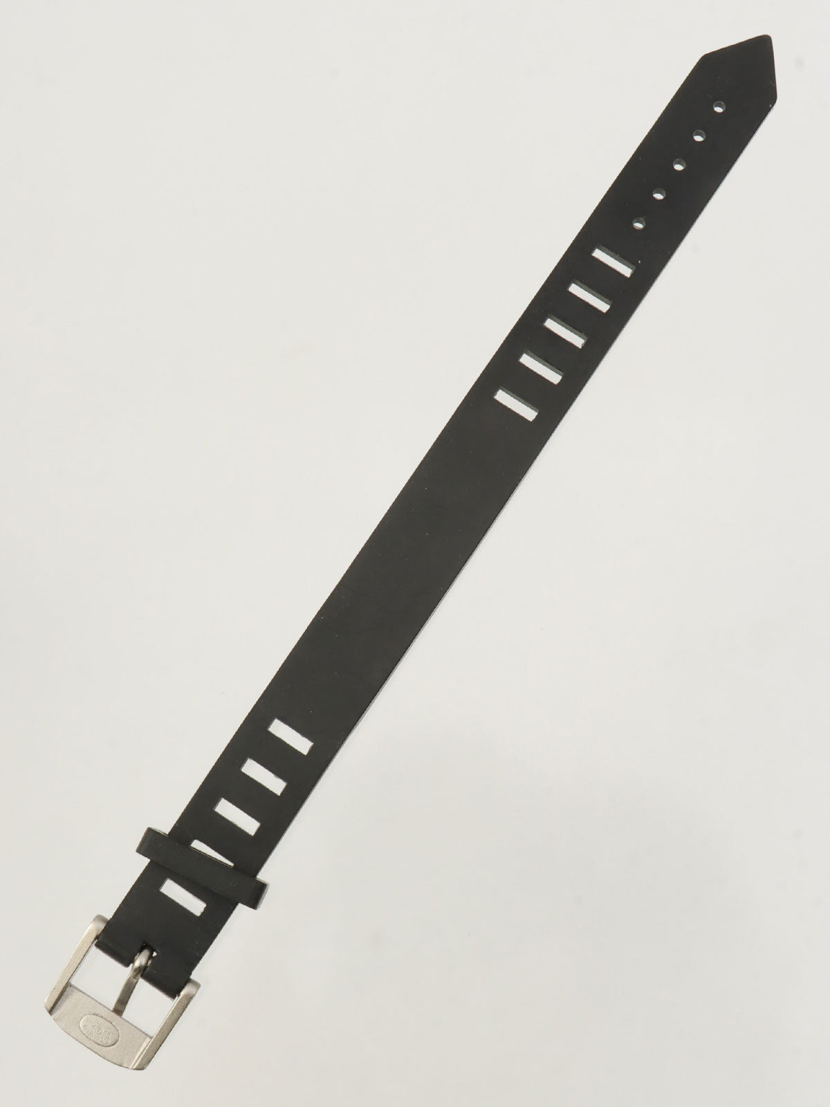 1999 Rubber Logo Bracelet Black