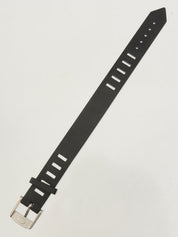 1999 Rubber Logo Bracelet Black