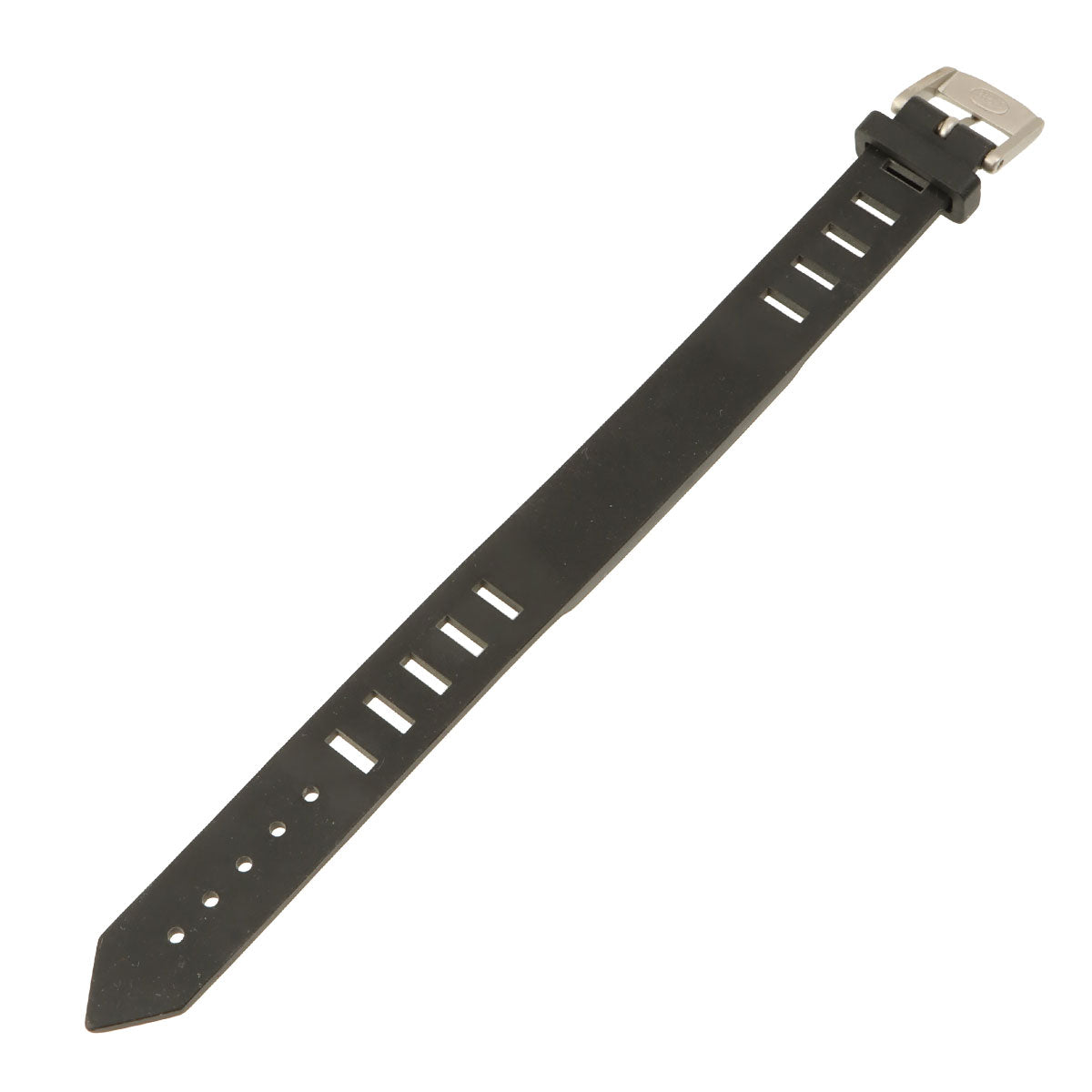 1999 Rubber Logo Bracelet Black