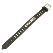 1999 Rubber Logo Bracelet Black