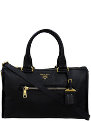 Logo Plate 2-Way Bag Black