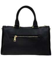 Logo Plate 2-Way Bag Black
