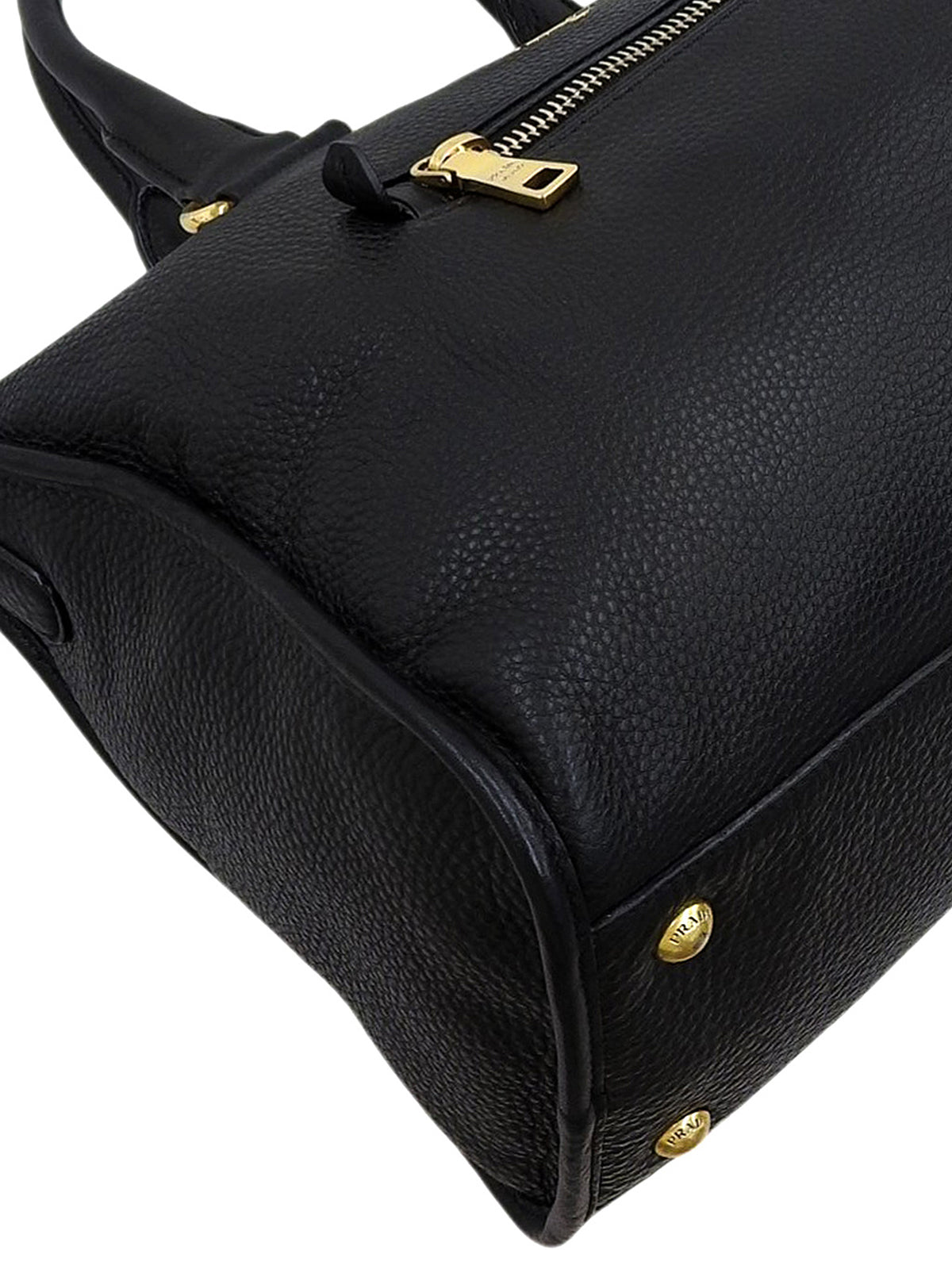 Logo Plate 2-Way Bag Black