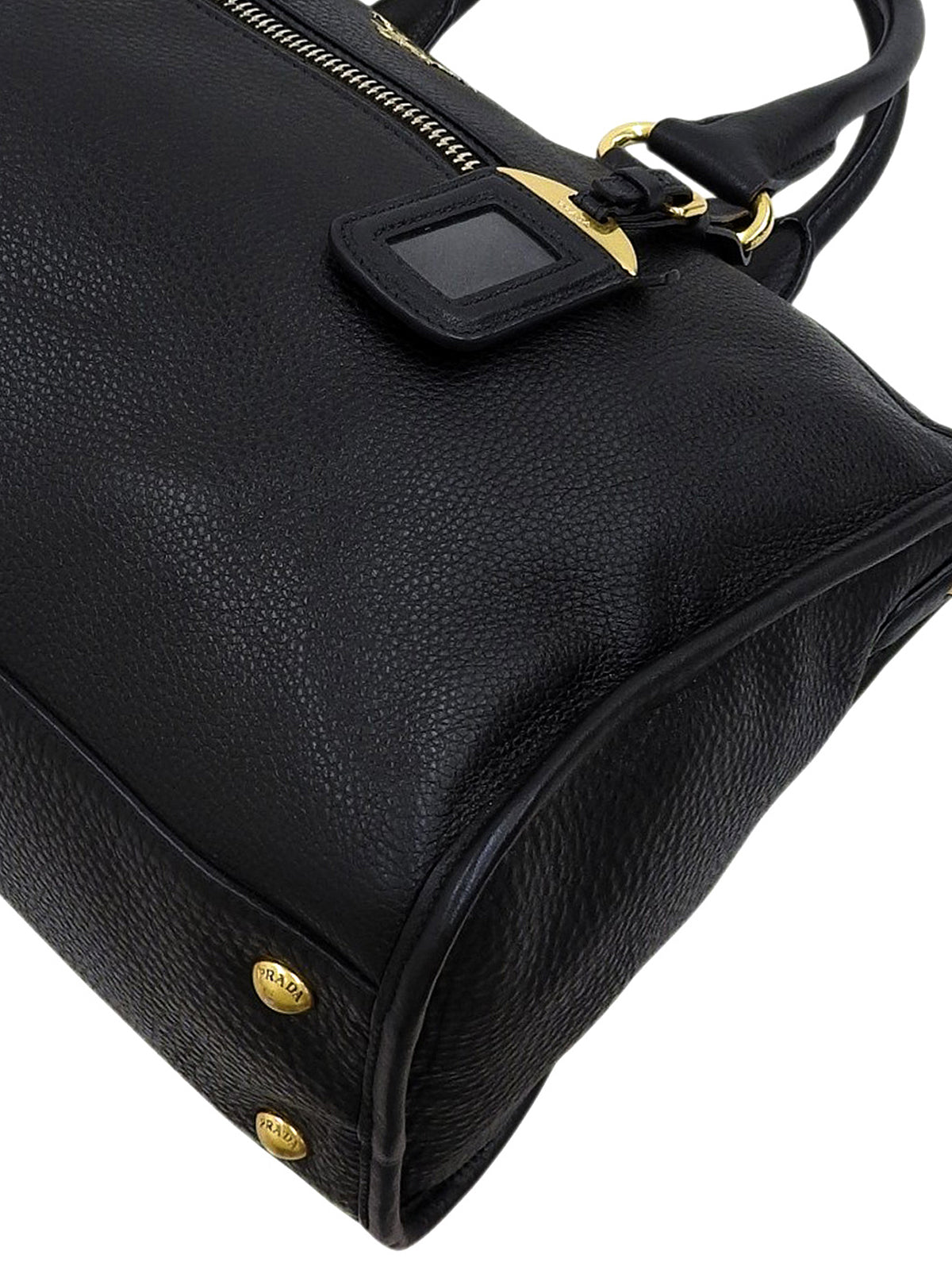 Logo Plate 2-Way Bag Black