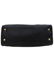 Logo Plate 2-Way Bag Black