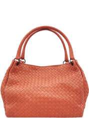 Intrecciato 托特包 珊瑚粉色