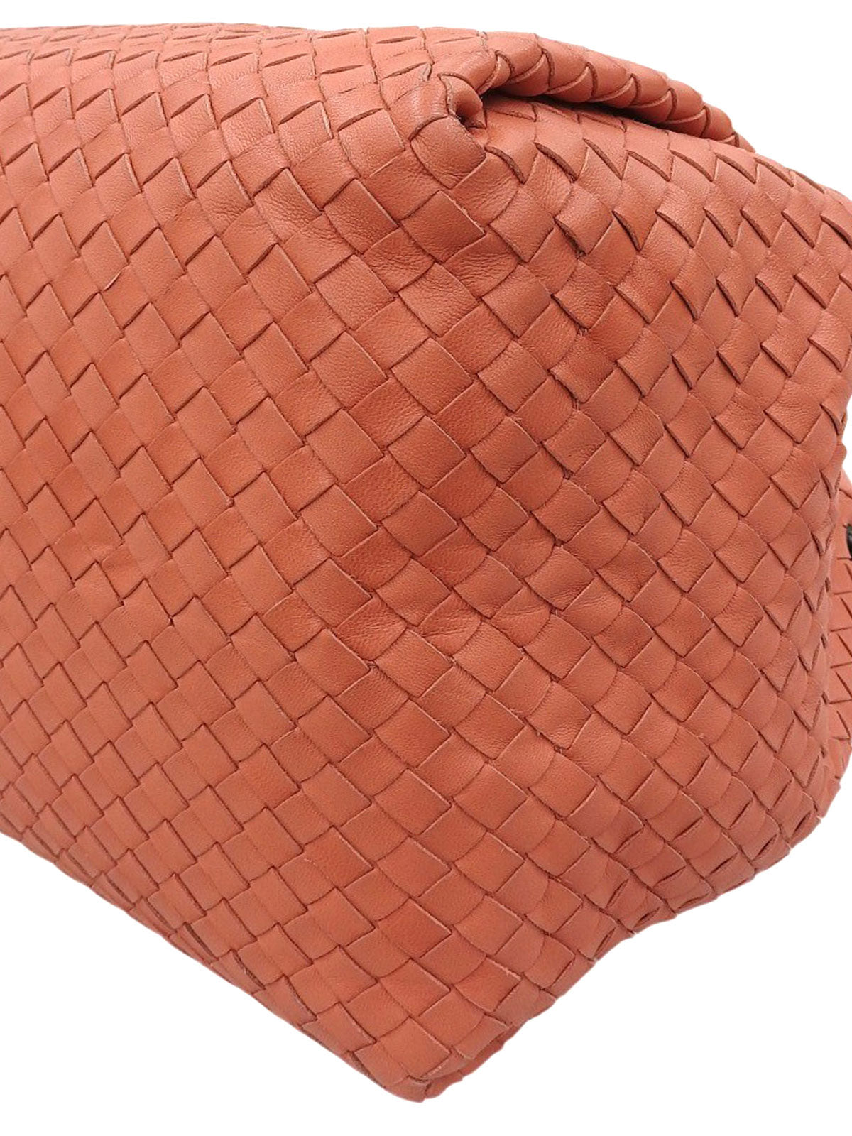 Intrecciato 托特包 珊瑚粉色