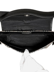 Nova Check Pattern Handbag in Beige/Black