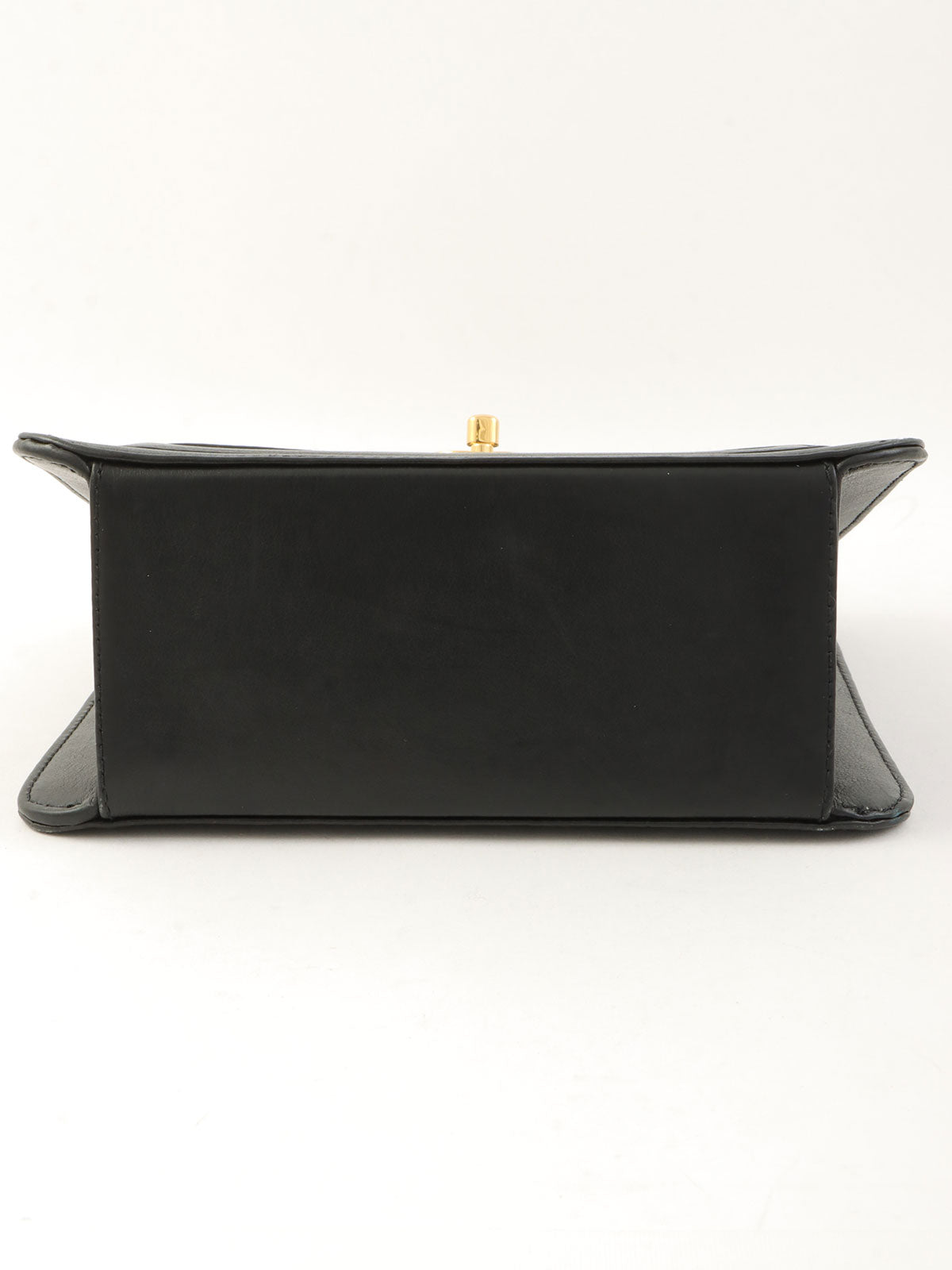 1998 CC 旋扣链条单肩包，黑色