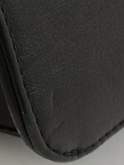 1998 CC 旋扣链条单肩包，黑色