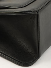 1998 CC 旋扣链条单肩包，黑色