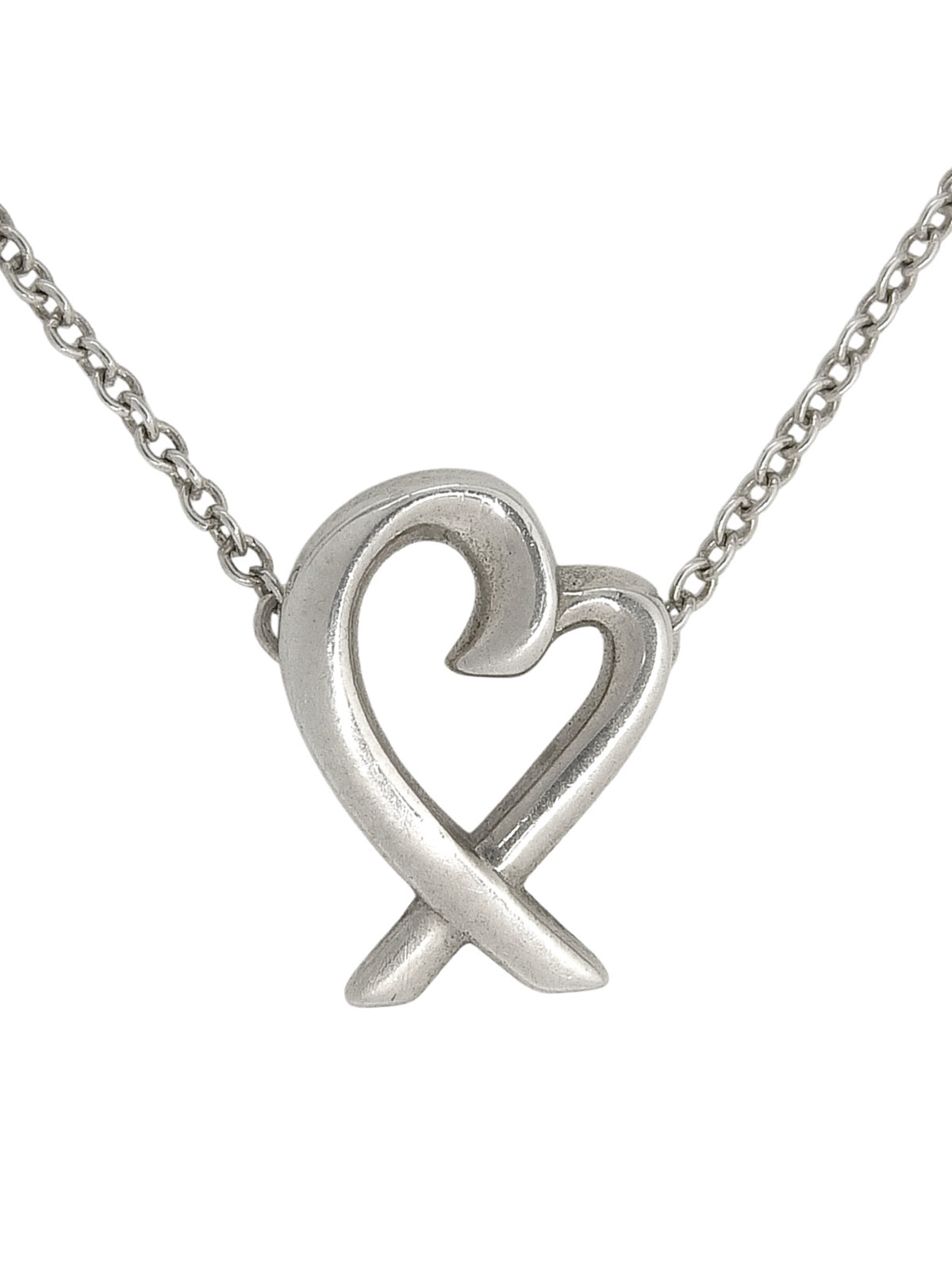 925 Loving Heart Necklace Silver