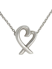 925 Loving Heart Necklace Silver