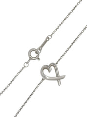 925 Loving Heart Necklace Silver
