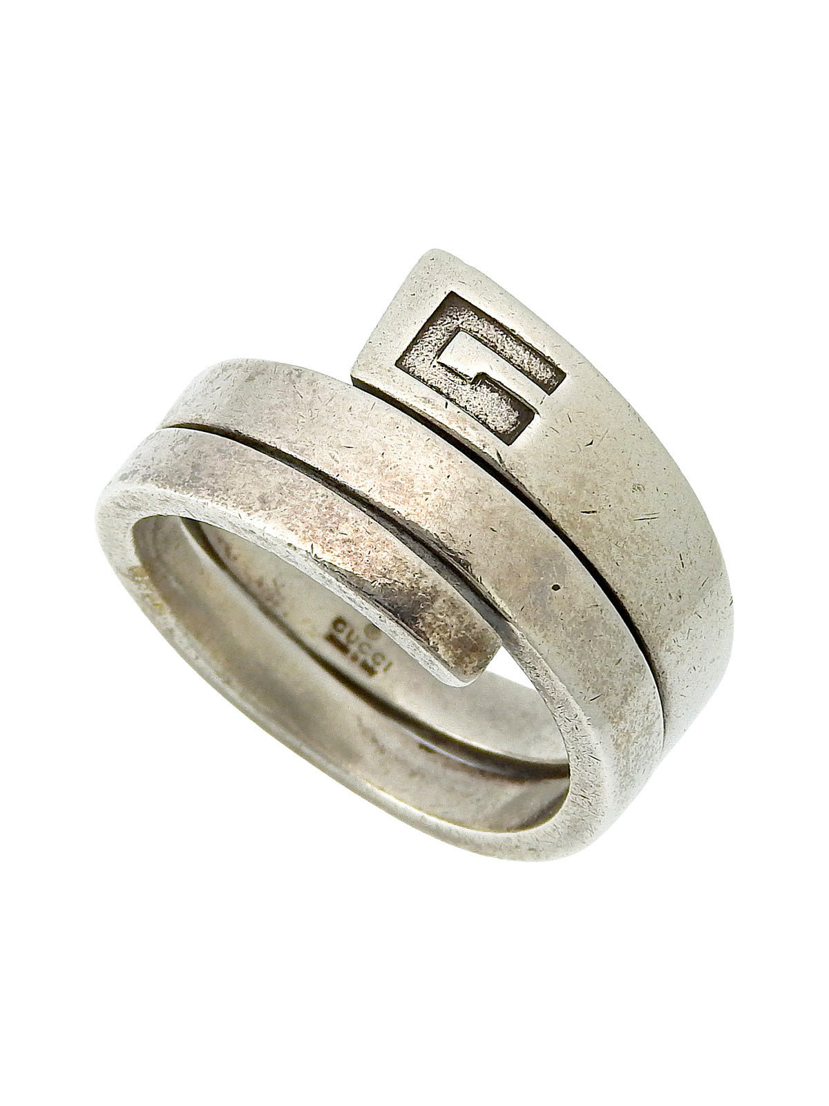 925スパイラルGスネークリング #62 シルバー