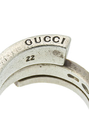 925 Spiral G Snake Ring #62 Silver