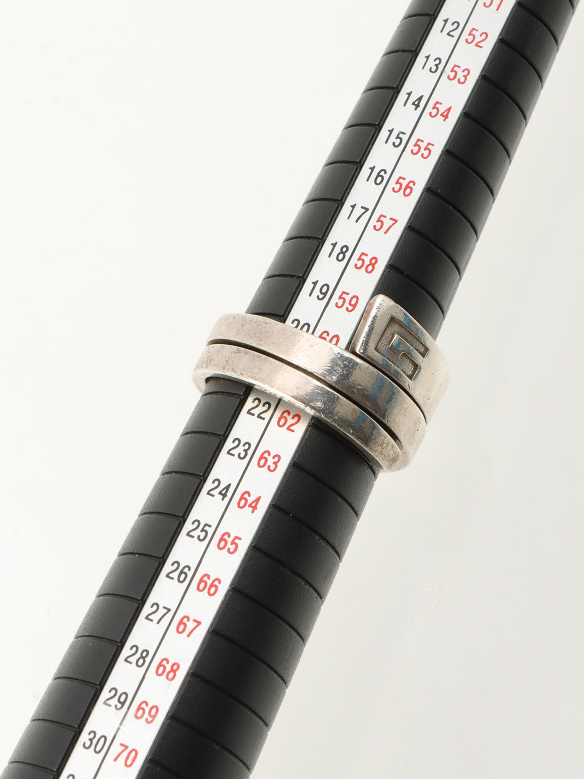 925スパイラルGスネークリング #62 シルバー