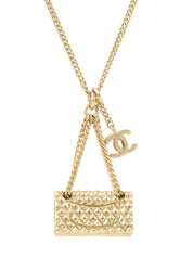 2005年製 CCマークバッグモチーフネックレス ゴールド