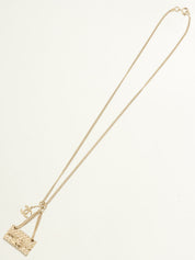 2005年製 CCマークバッグモチーフネックレス ゴールド