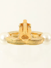 2002年製 パールCCマークイヤリング ゴールド