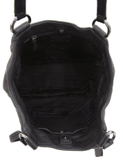 Logo Plate Tote Bag Black