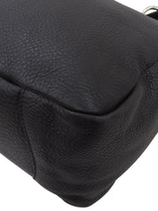 Logo Plate Tote Bag Black