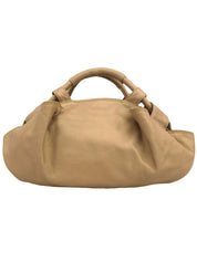 ナッパアイレアナグラムエンボスハンドバッグ ゴールド