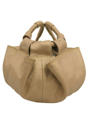 ナッパアイレアナグラムエンボスハンドバッグ ゴールド