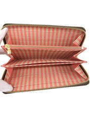 2014 Damier Canvas Trunk Zippy Wallet in Brown/Multi