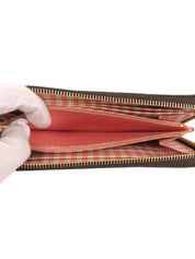 2014 Damier Canvas Trunk Zippy Wallet in Brown/Multi