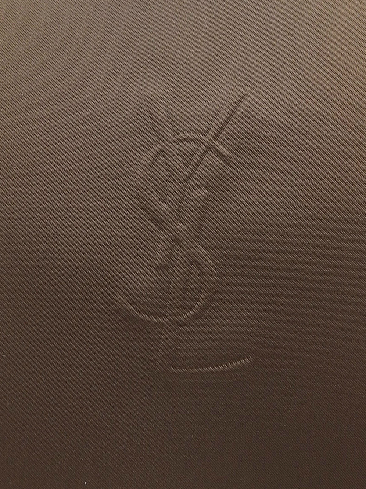 尼龙 Logo 棕色大理石纹单肩包 棕色