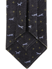 动物图案领带 黑色/多色